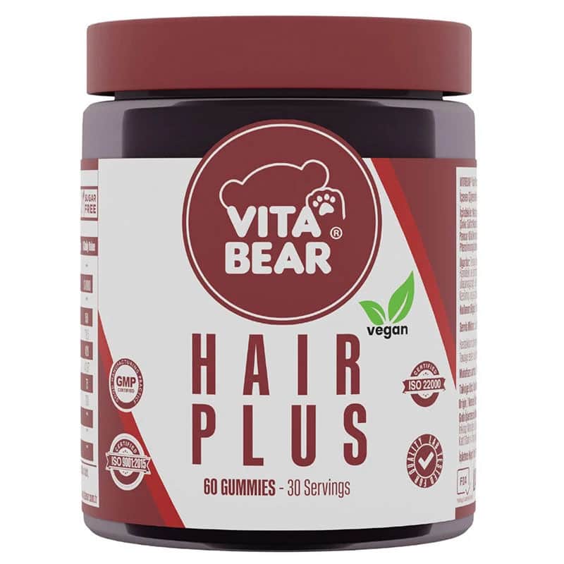 Vita Bear Hair Plus Vegane Gummibärchen