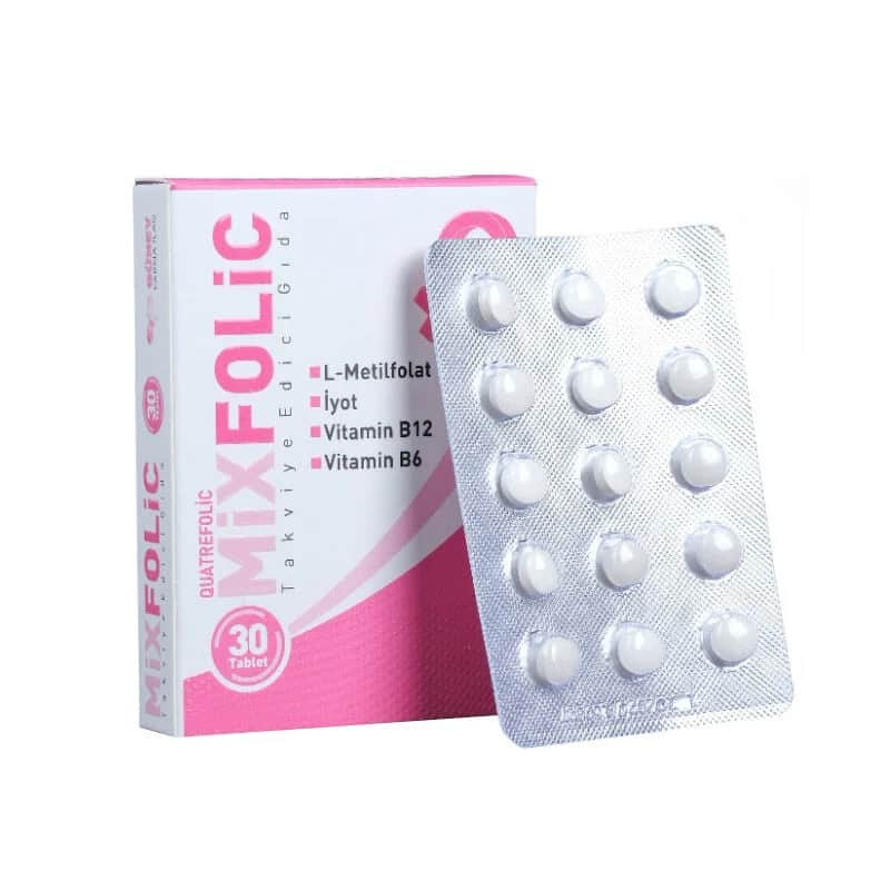 Mixfolic Nahrungsergänzungsmittel - 30 Tabletten
