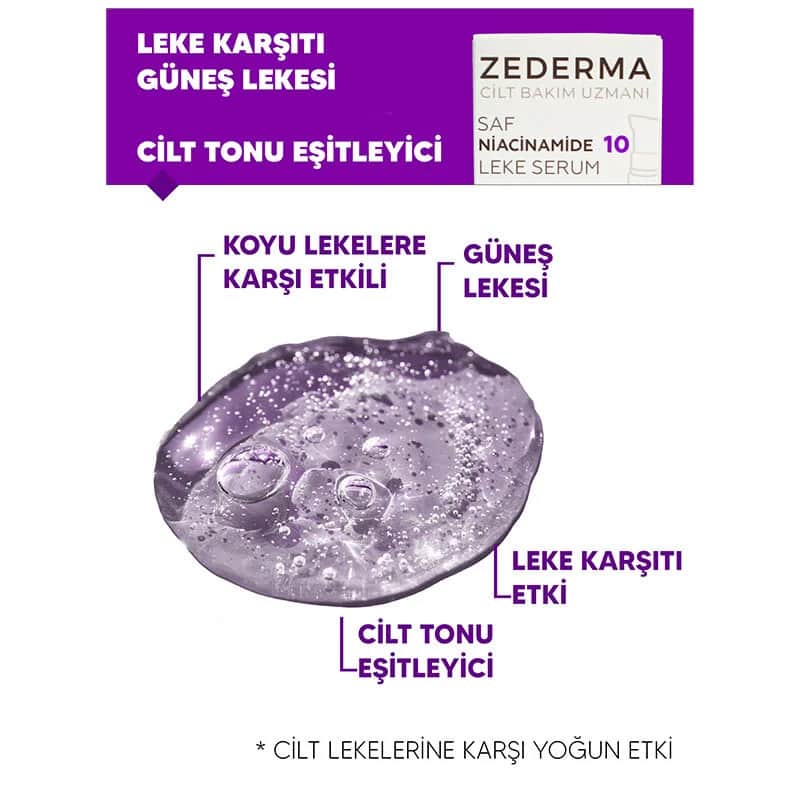 Zederma Pure Niacinamid 10 Dunkle Flecken Serum 30ml