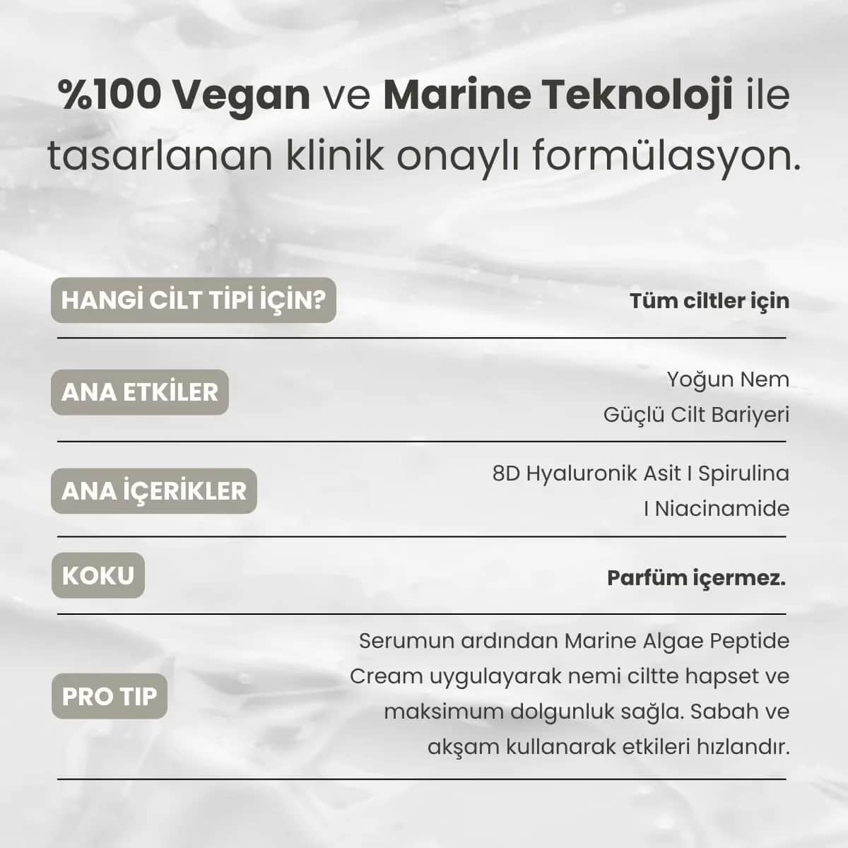 Matsu Marine Algen Hyaluronsäure Serum 30ml
