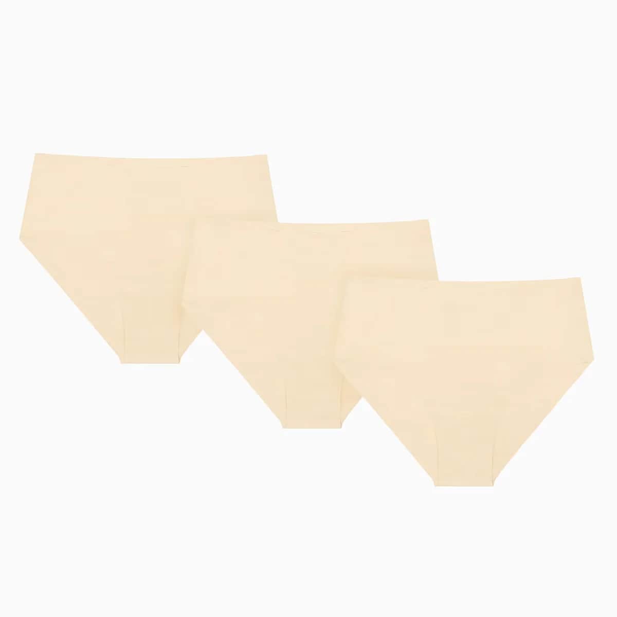 NBB XL Laser Cut Hohe Taille Panties 3er-Pack