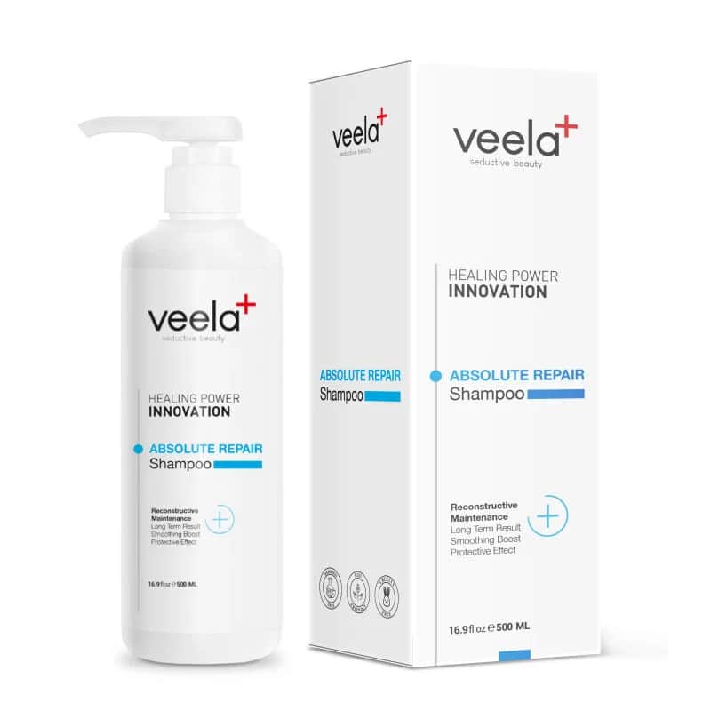 Veela Care 500ml Shampoo für behandeltes und verarbeitetes Haar