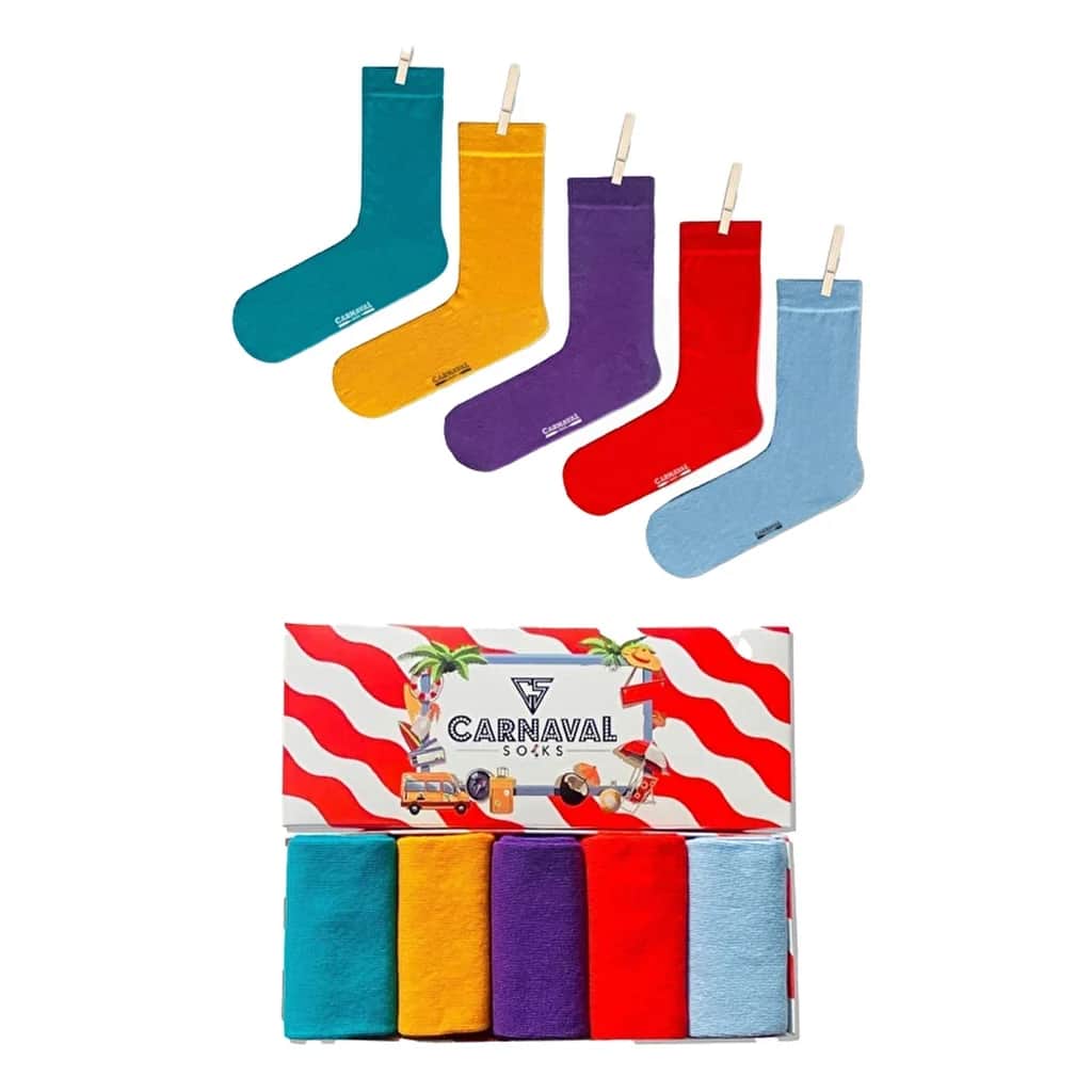 Carnaval Pastel Sockenbox