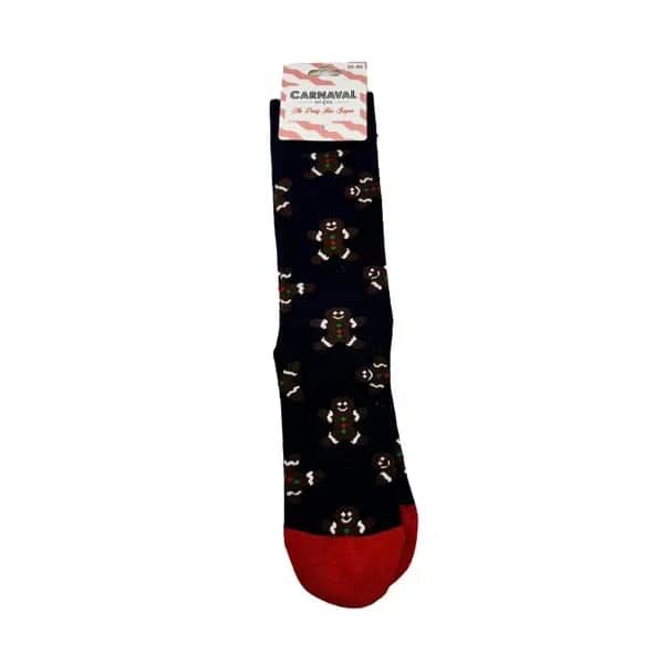 Carnaval Lange Socken mit Keks-Muster - Bio-Baumwolle, Komfortpassform