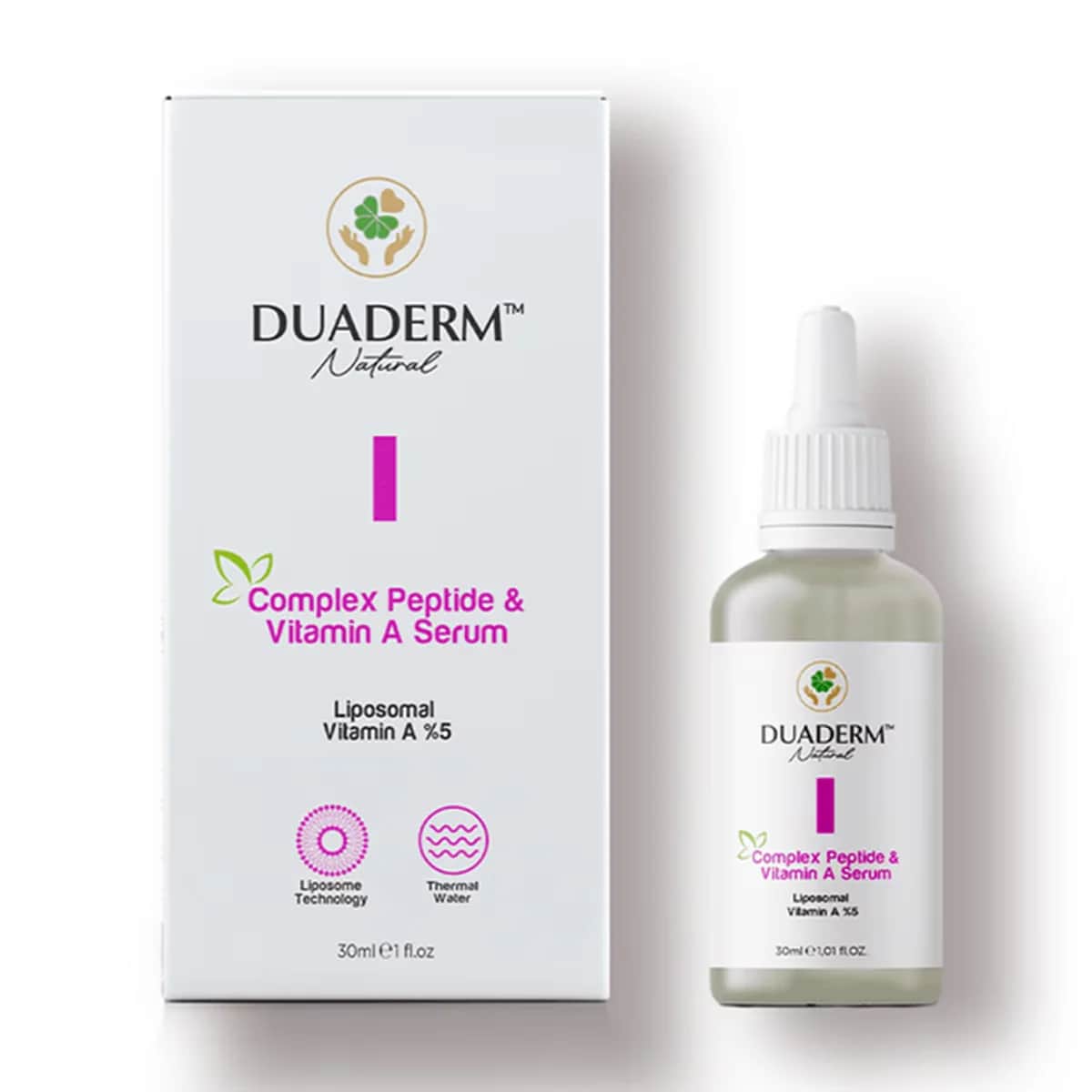 Duaderm Peptid- und Vitamin A-Serum 30ml