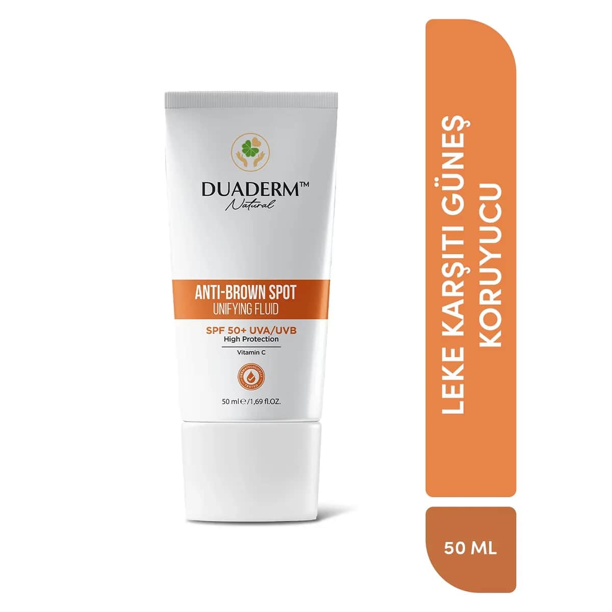 Duaderm Anti-Braunflecken Sonnencreme LSF 50 für das Gesicht, 50ml