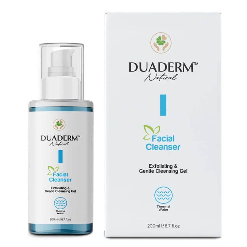 Duaderm 200ml Gesichtsreiniger - Sanfte feuchtigkeitsspendende Formel
