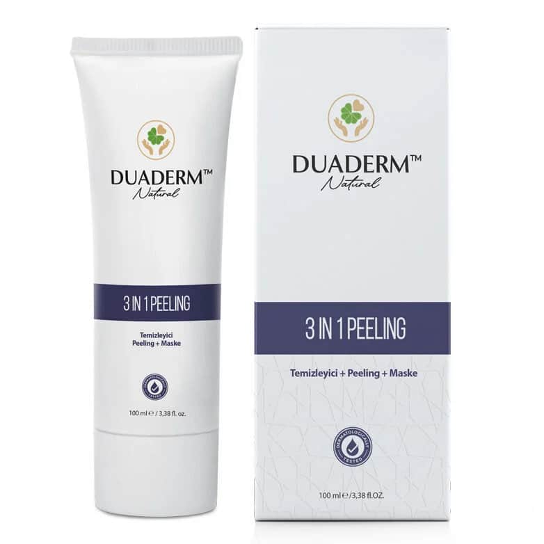 Duaderm 3in1 Hautreinigungs-Peeling-Maske - 100ml