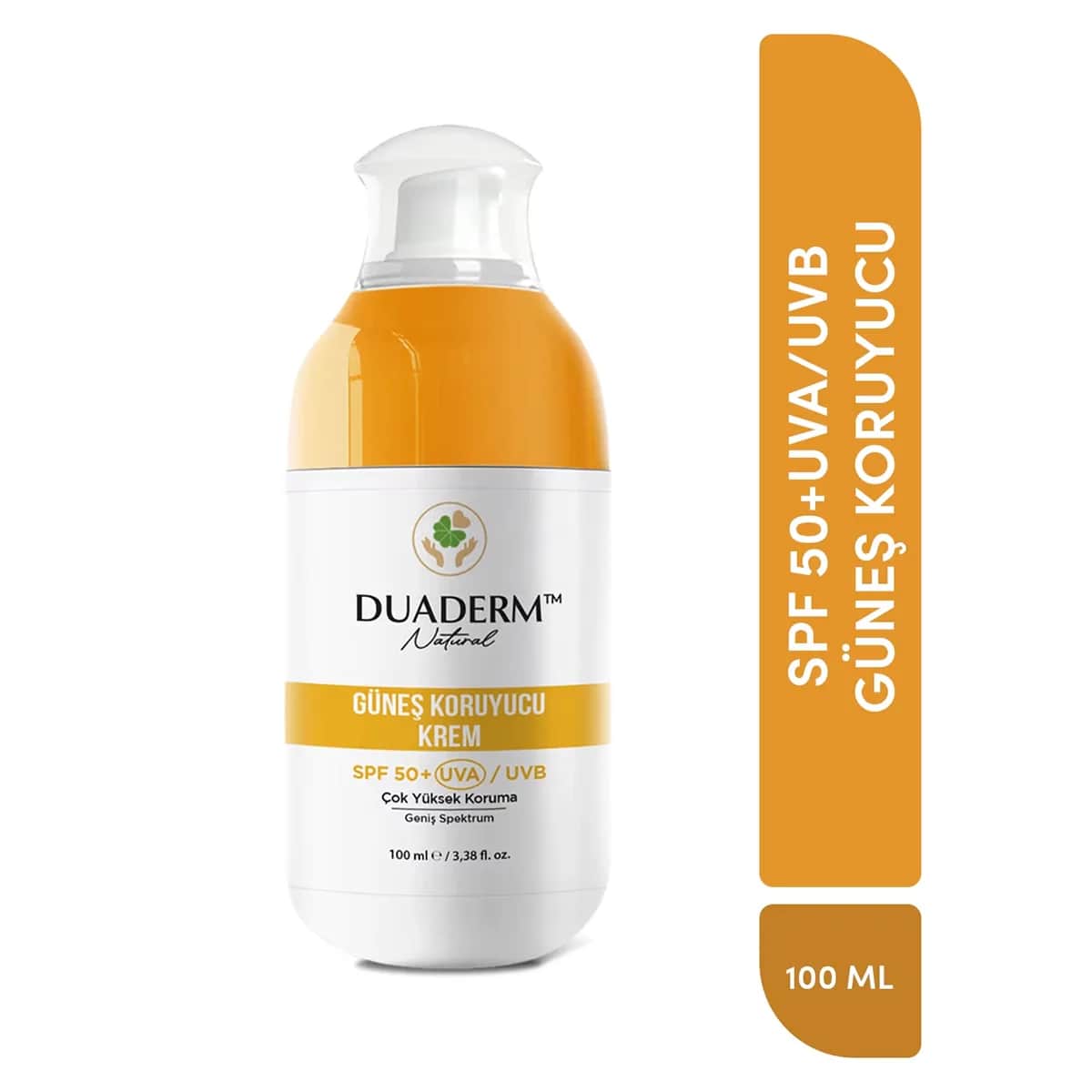 Duaderm SPF50+ Sonnencreme für Gesicht und Körper - 100ml