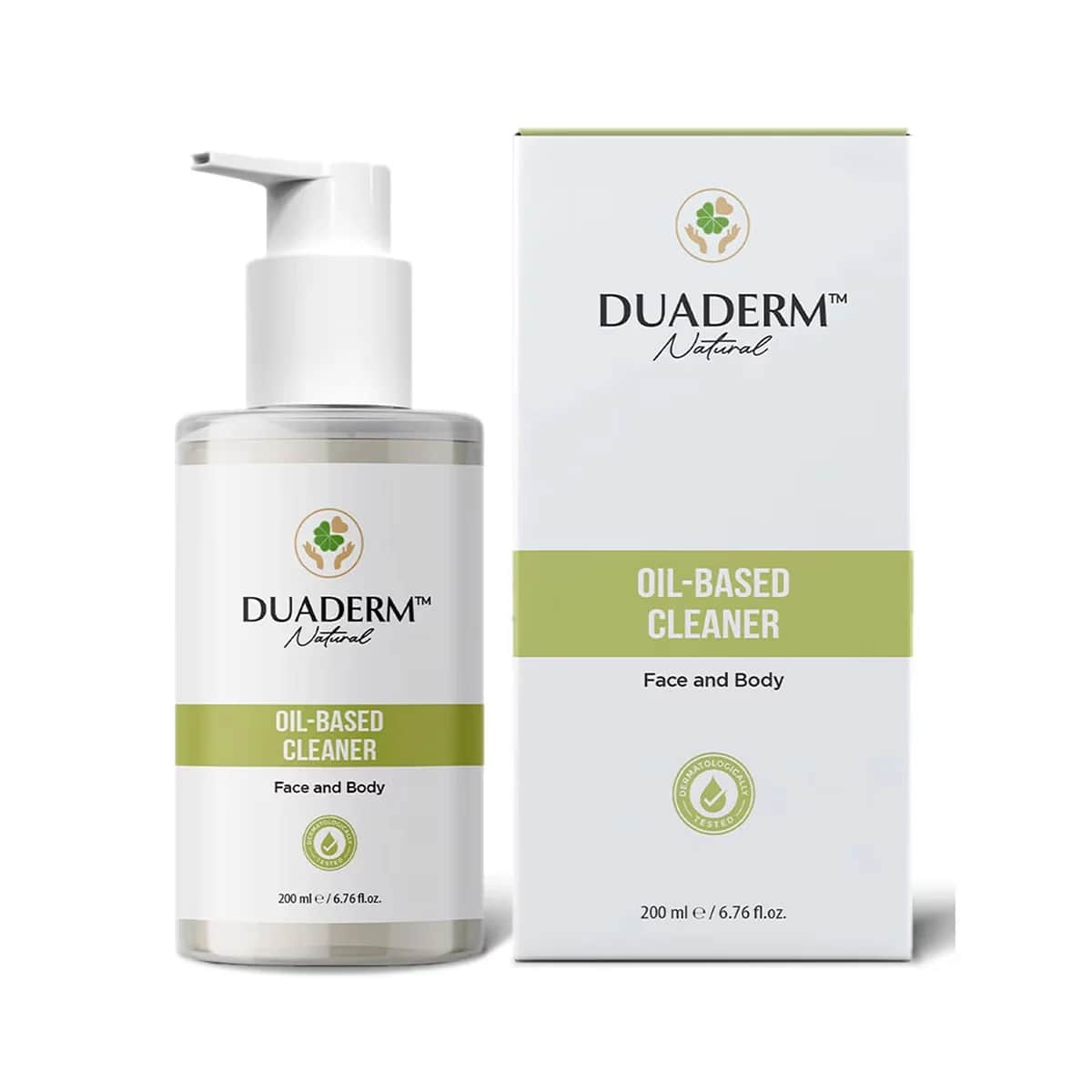 Duaderm 200ml ölbasierter Reiniger für alle Hauttypen