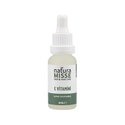 NaturaMisse Vitamin E Öl 20ml - Hautnährend &amp; Hydratisierend