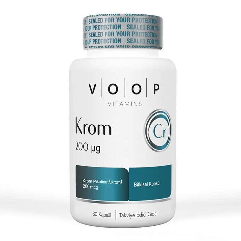 Voop Chrome 30 Kapseln - Nahrungsergänzungsmittel zur Steigerung des Stoffwechsels