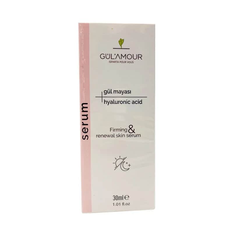 GülAmour Rosenhefe- und Hyaluronsäure-Serum 30ml