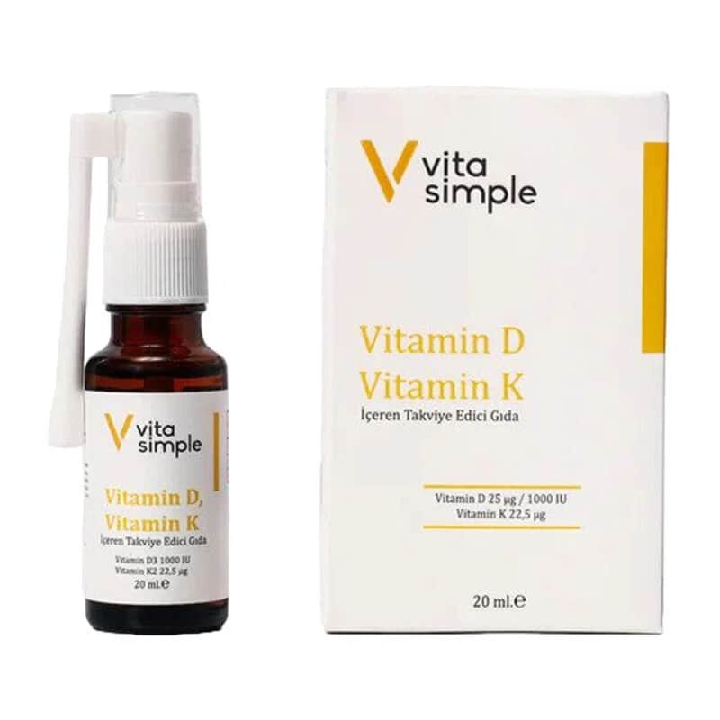 Vita Simple D3 K2 Tropfen - 20ml