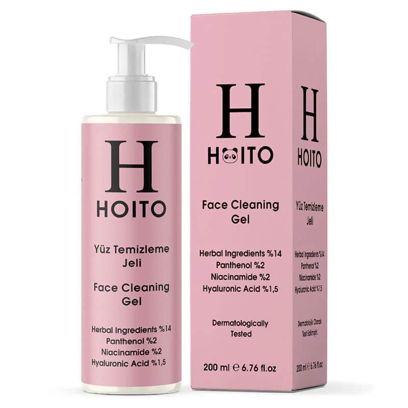 Hoito Gesichtsreinigungs-Gel – Tiefenreinigung &amp; Hydratation, 200 ml