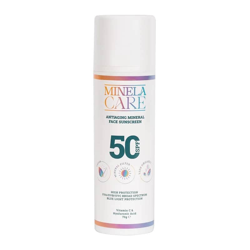 Minela Care Bio Anti-Aging Mineral Sonnencreme SPF50+ 70g