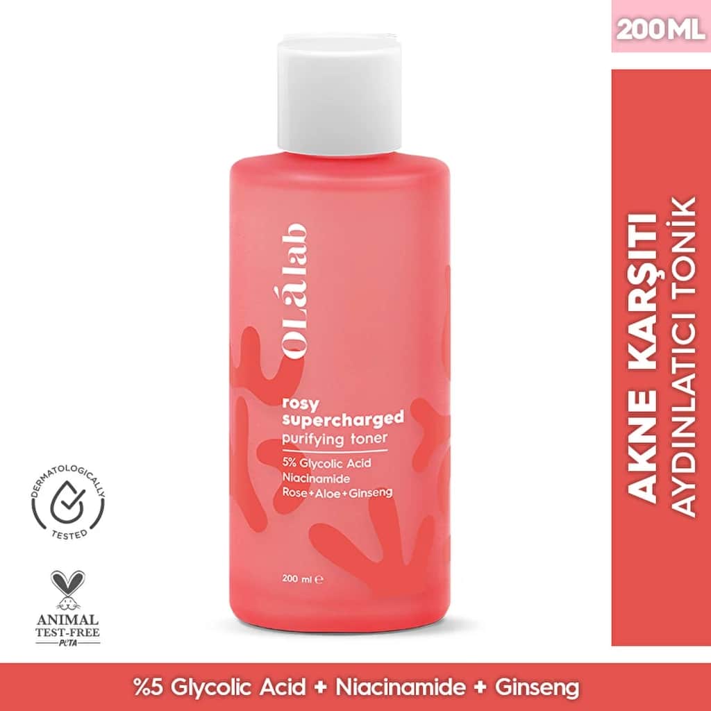 Olalab Tonic 200ml - Glykol-Säure Hauterneuerung &amp; Aufhellung