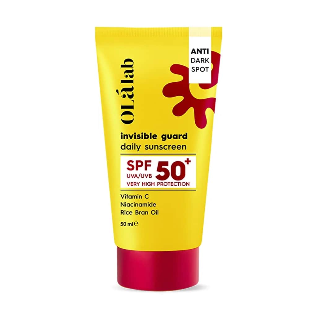 Olalab Unsichtbarer Schutz Sonnencreme mit Niacinamid und Vitamin C