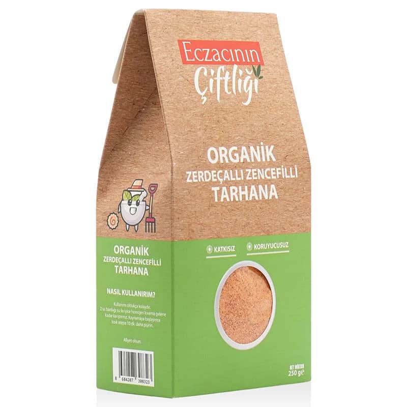 Bio-Tarhana mit Kurkuma und Ingwer 250g