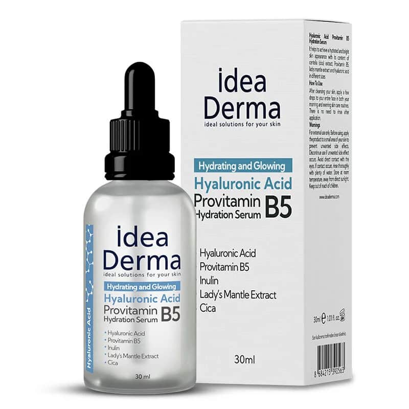 Idea Derma Hyaluronsäure &amp; B5 Feuchtigkeitsserum 30ml