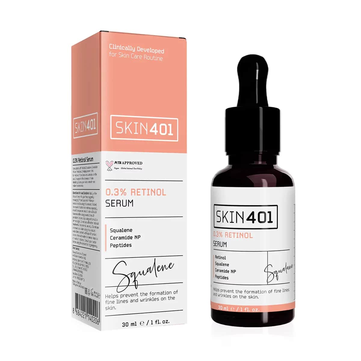 Skin401 Retinol 0.3% Anti-Aging Serum - 30 ml