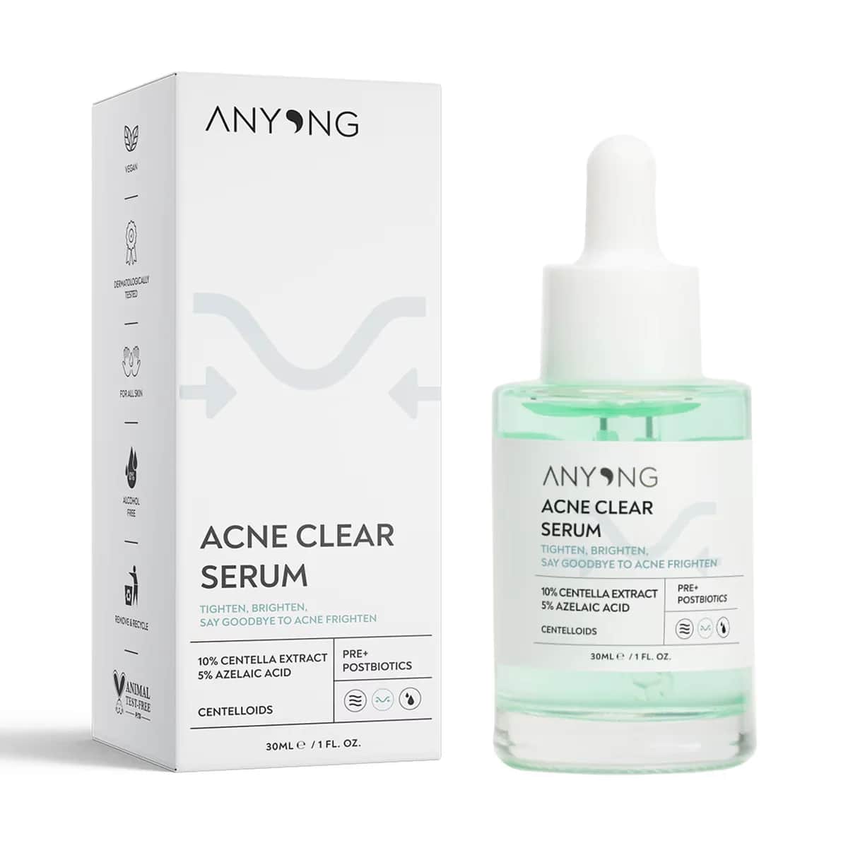 Anyong Anti-Akne Serum mit Centella &amp; Azelainsäure 30ml