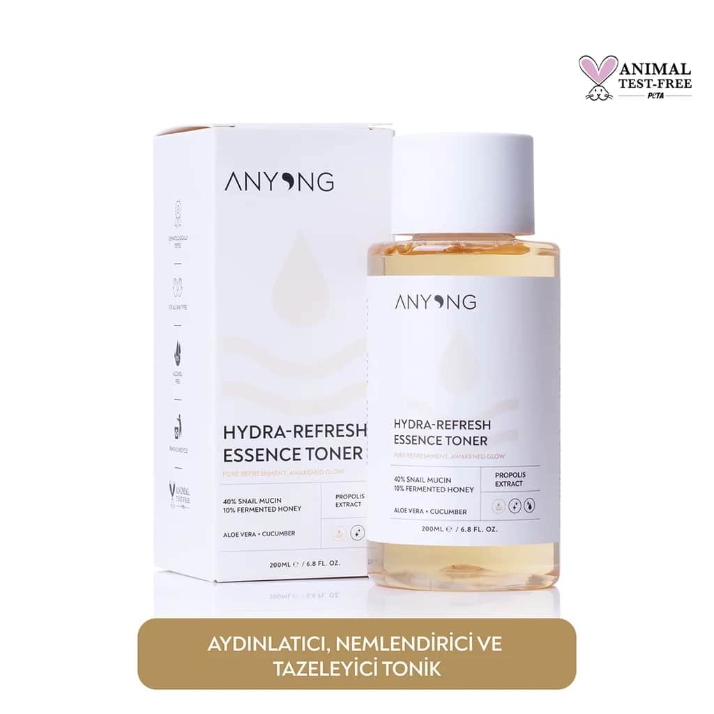 Anyong Tonic 200ml - Feuchtigkeitsspendender Schnecken- &amp; Honig-Toner