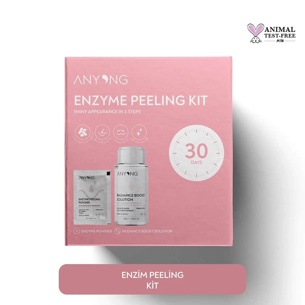 Anyong Enzym-Peeling-Set - Tiefenreinigung &amp; Aufhellung 50ml