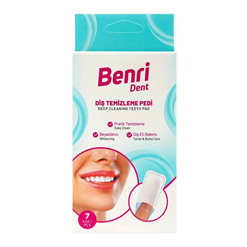 Benri Dent Zahnreinigungspad - 7 Stück