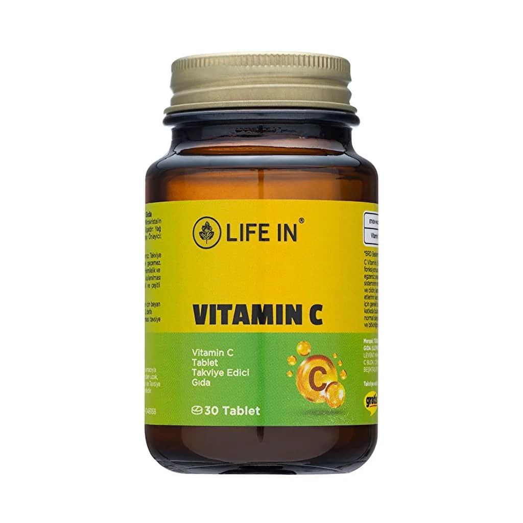Life In Vitamin C Nahrungsergänzung - 30 Tabletten