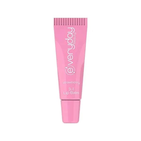 Erdbeer Lippenbalsam Trio - Feuchtigkeitspflege von Everyday Beauty