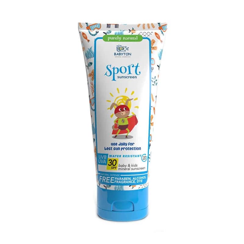 Babyton Sonnencreme SPF30+ wasserfest für Kinder und Babys 100ml