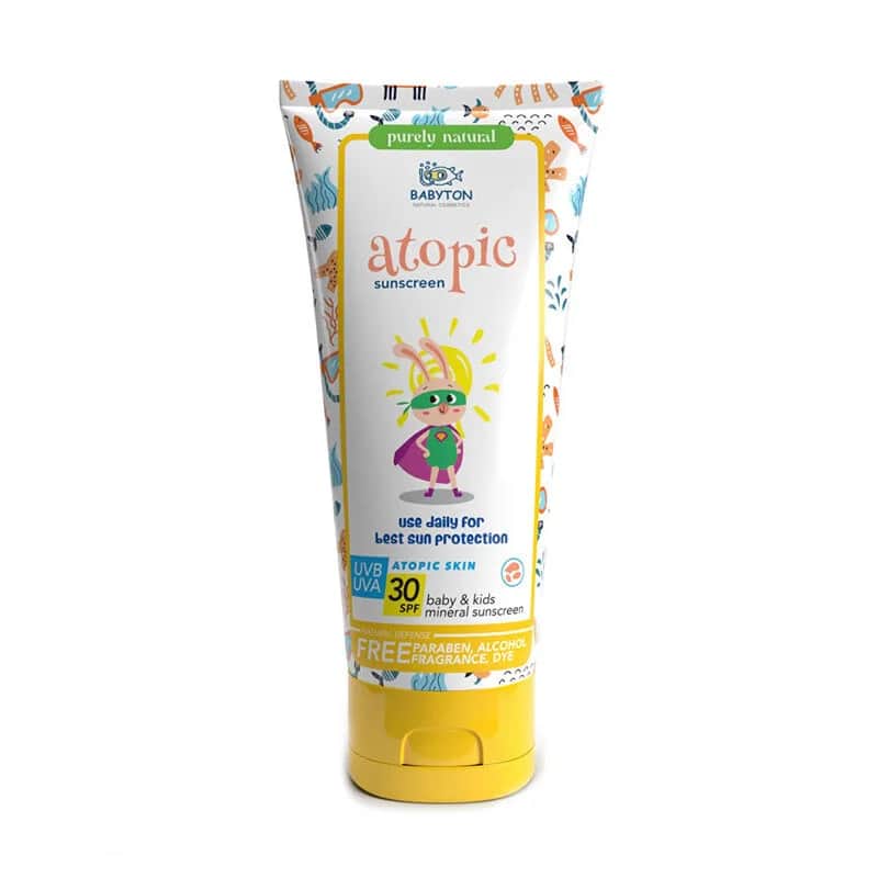 Babyton Atopische Sonnencreme SPF30+ für empfindliche Haut - 100ml