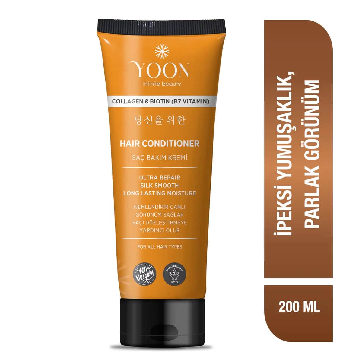 YOON Biotin B7 &amp; Kollagen Vegane Haarpflegecreme 200ml