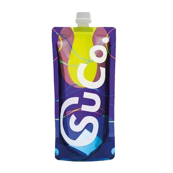 SuCo 600ml faltbare Wasserflasche - Umweltfreundlich &amp; BPA-frei