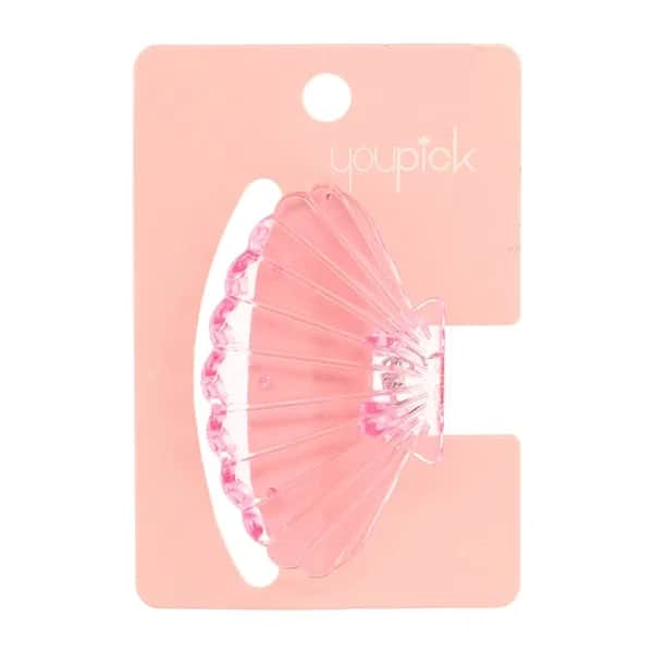 Youpick Muschel Pink Schnappverschluss | Robuster Verschluss für DIY
