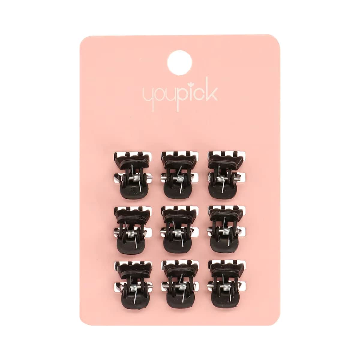 Youpick Schwerlast Schwarz Riegel Schnallen Set von 9 für DIY