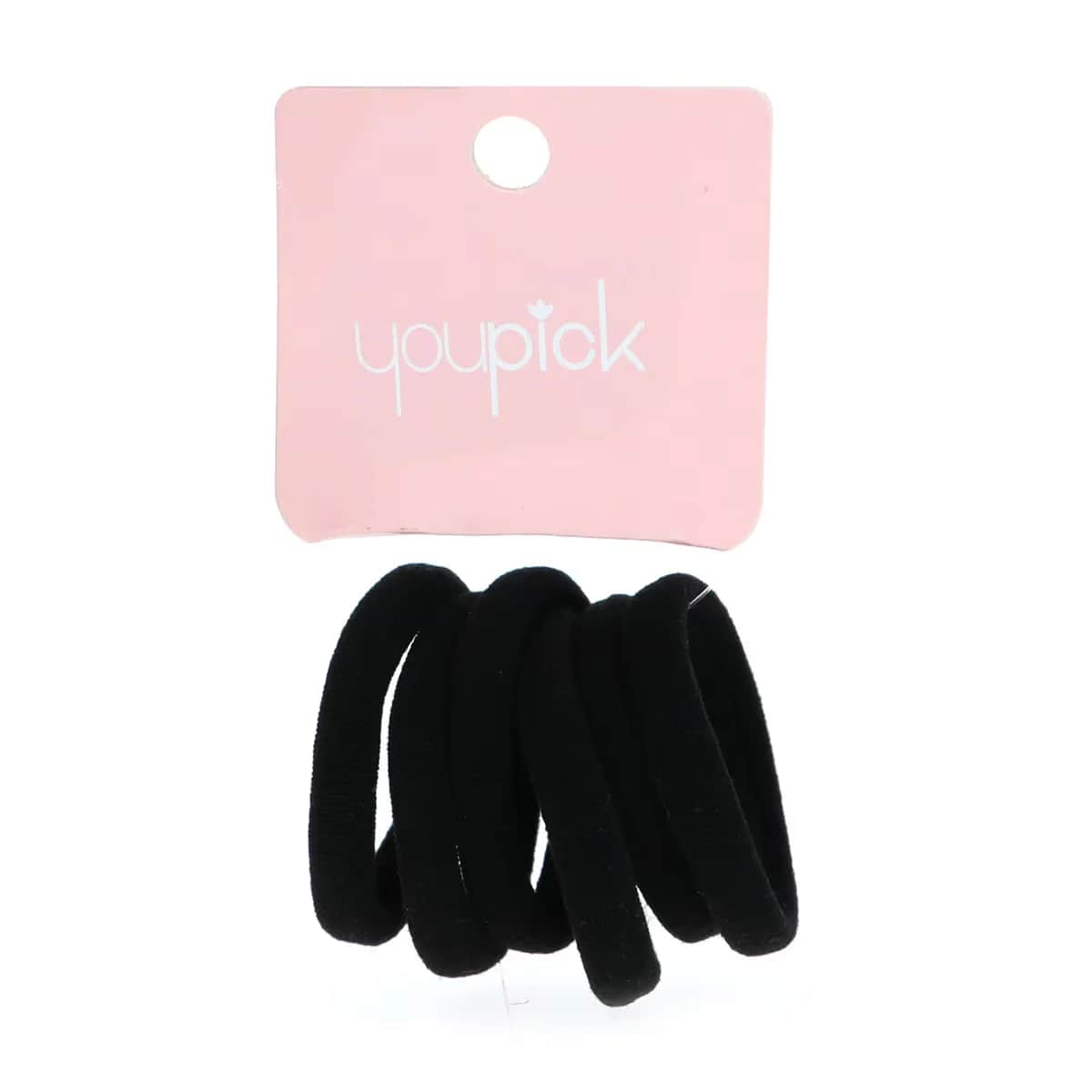 Verstellbares Handtuch-Schnallenset - 6 schwarze Clips