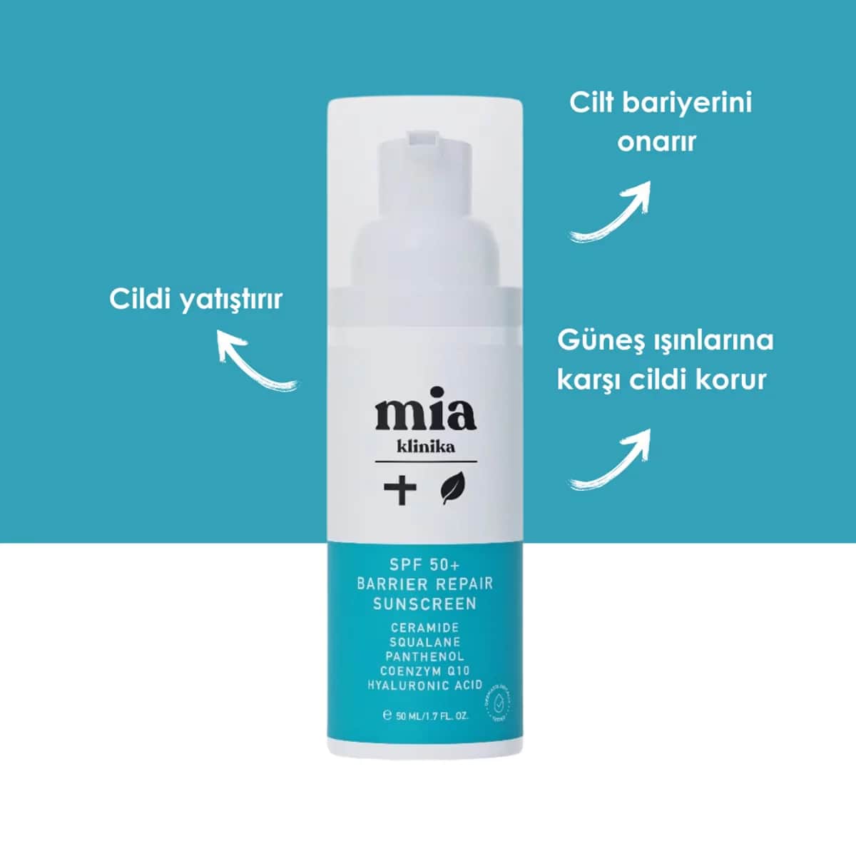 Mia Klinika SPF 50+ Reparierende Gesichts