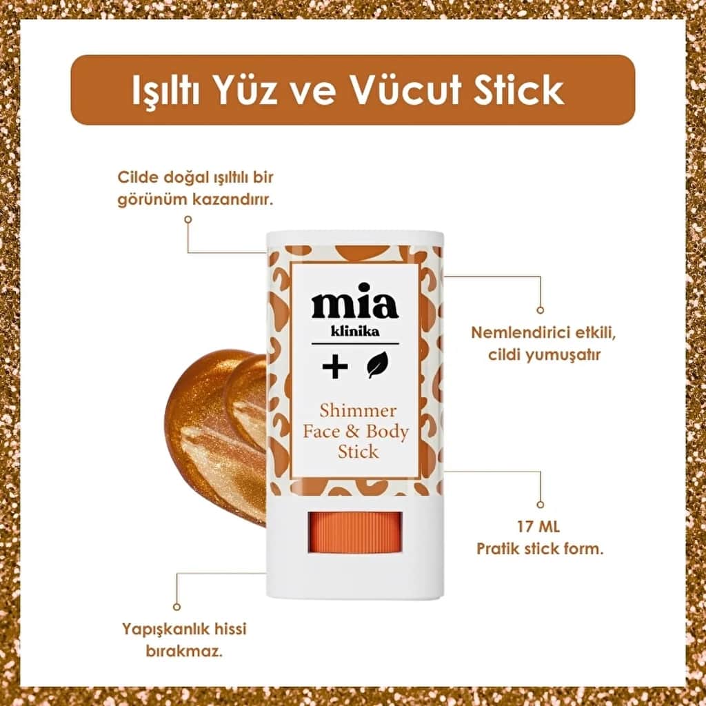 Shiny Stick für Gesicht und Körper 17 Gramm von Mia Clinica