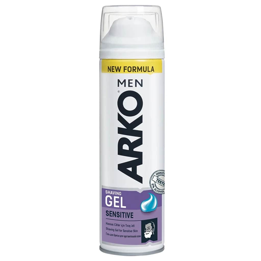 Arko Men Sensitive Rasiergel - Aloe Vera &amp; Lavendel 200ml