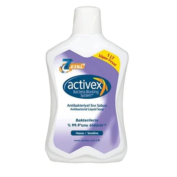 Activex Flüssigseife 1L - 99,9% Bakterienschutz für Hände