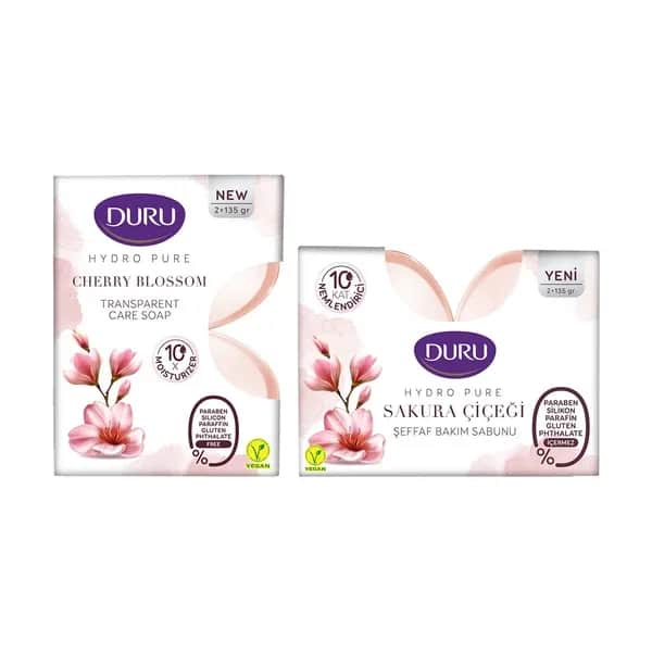 Duru Hydropure Sakura Seife - Tiefenreinigung &amp; Feuchtigkeit