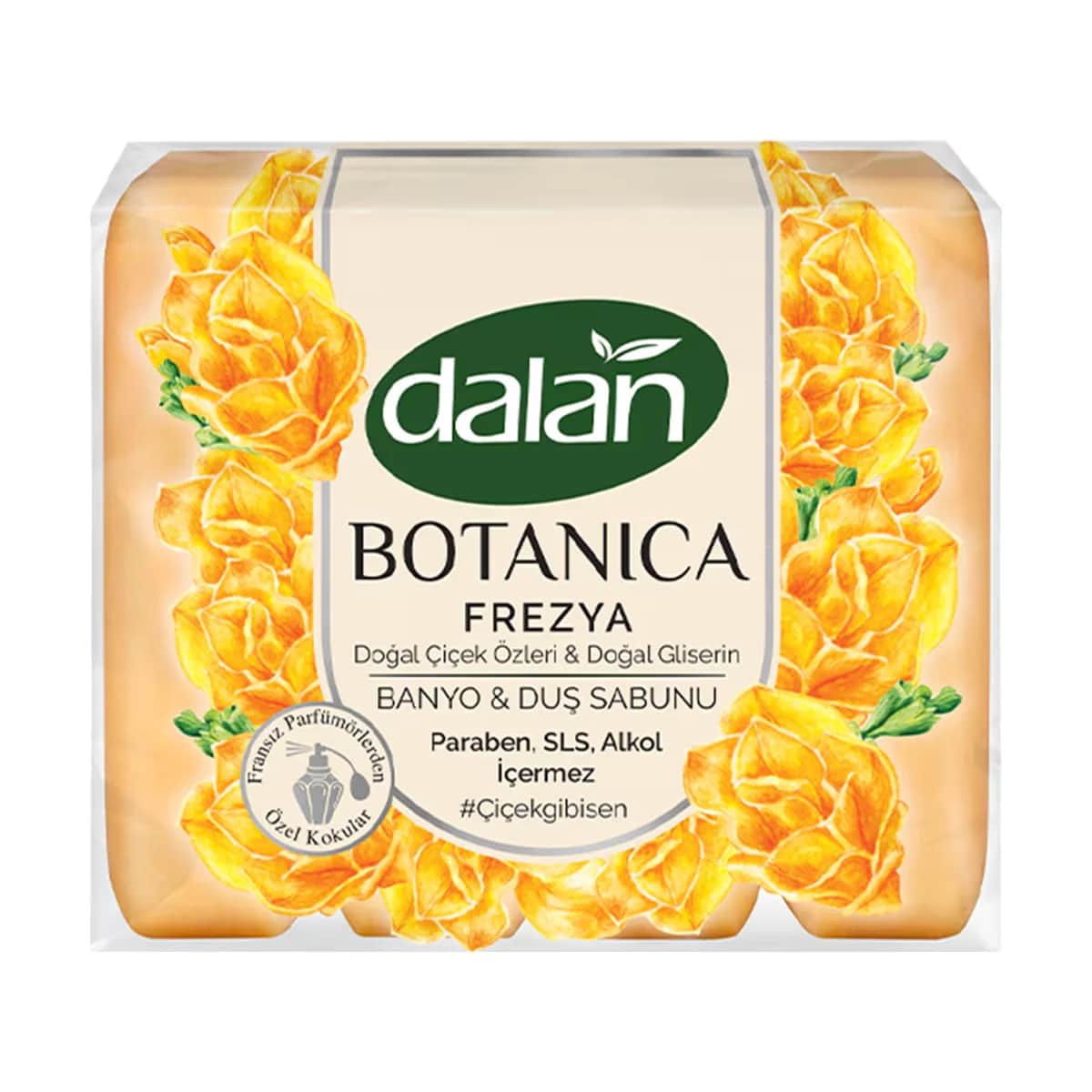 Dalan Botanica Freesia Bade-Seifen Set - 4 x 150g