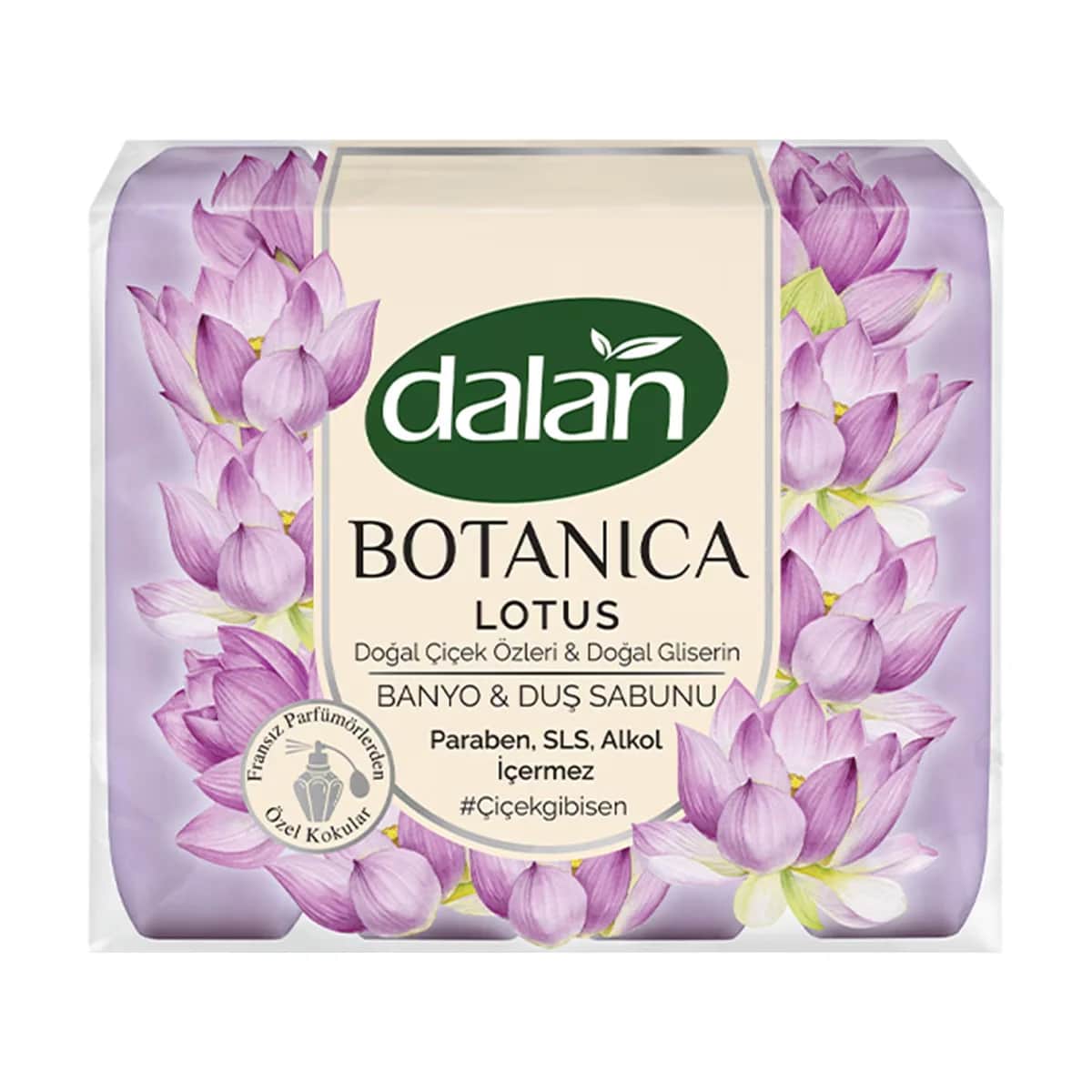 Dalan Botanica Lotus Seifen Set - 4 x 150g