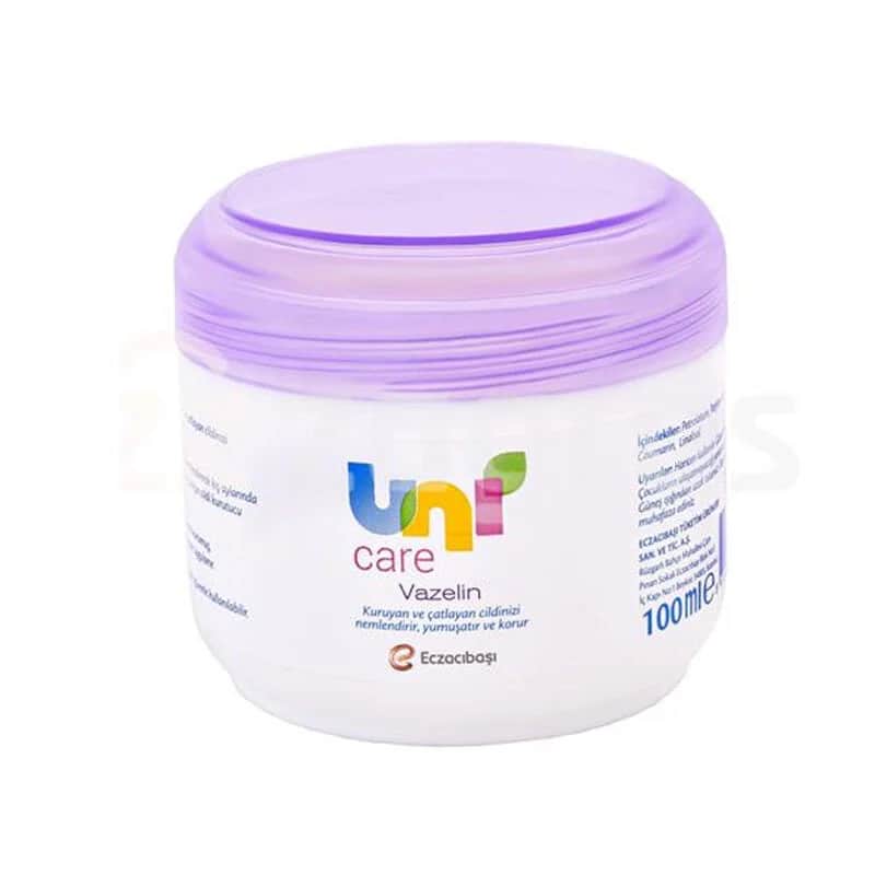 Uni Baby Vaseline 100 ml - Feuchtigkeitsspendender Hautschutz für Babys