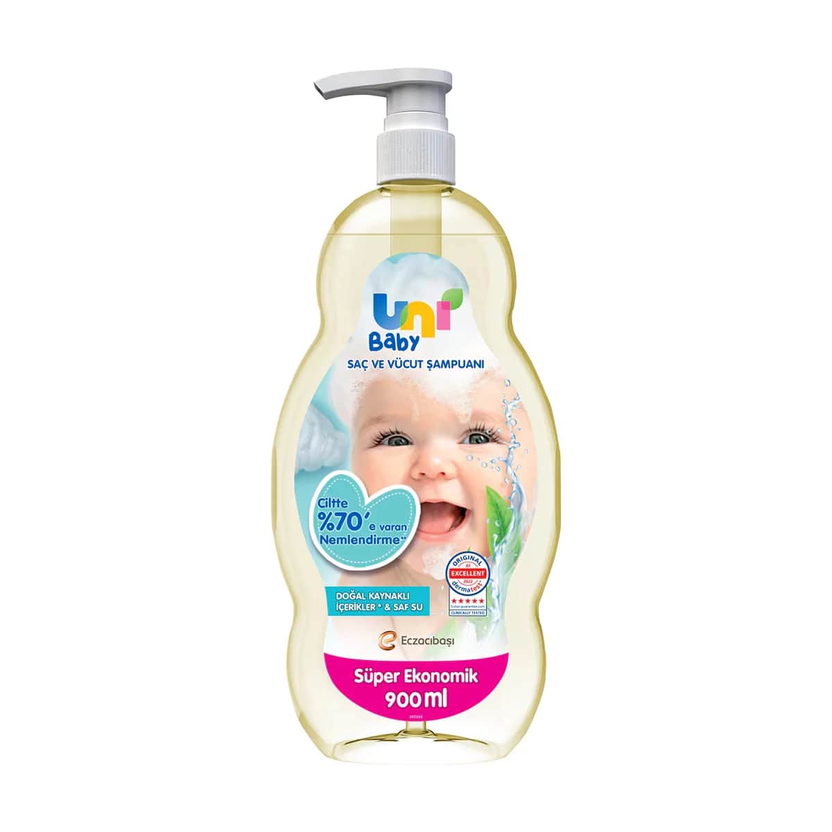 Uni Baby Haar- und Körpershampoo 900ml