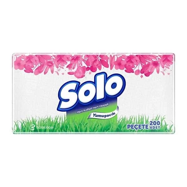 Solo Super Serviette 200'lü