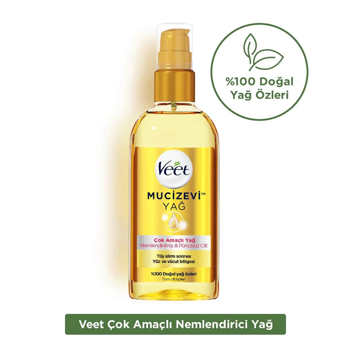 Veet Wundermittel Öl 100ml - Natürliche Feuchtigkeitspflege &amp; Hautpflege