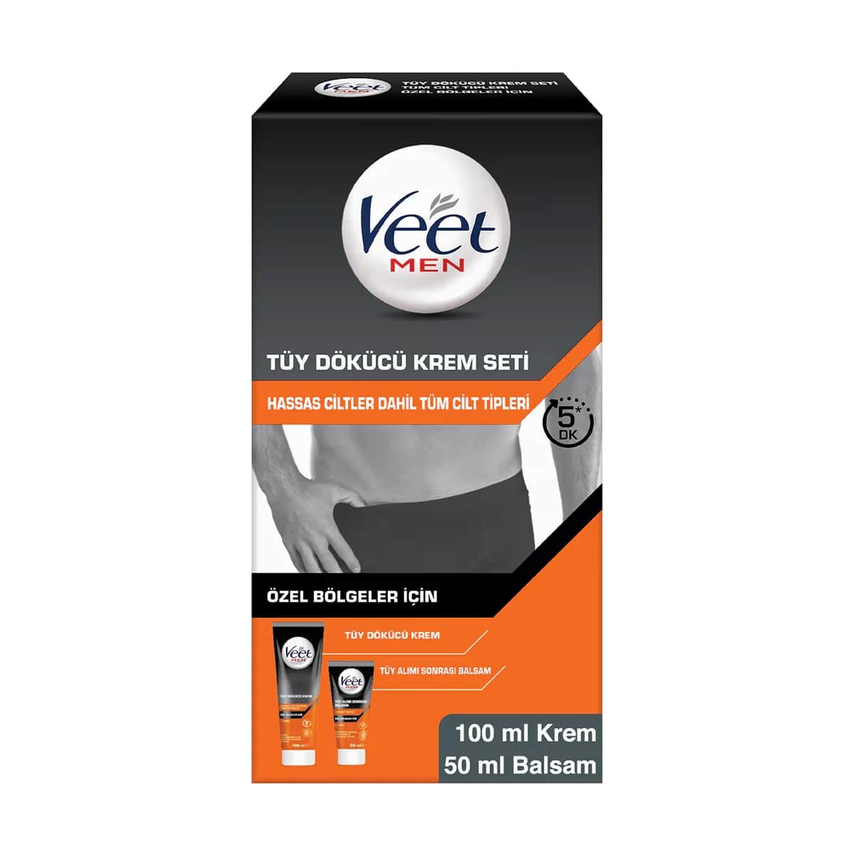 Veet Männer Haarentfernungscreme Set